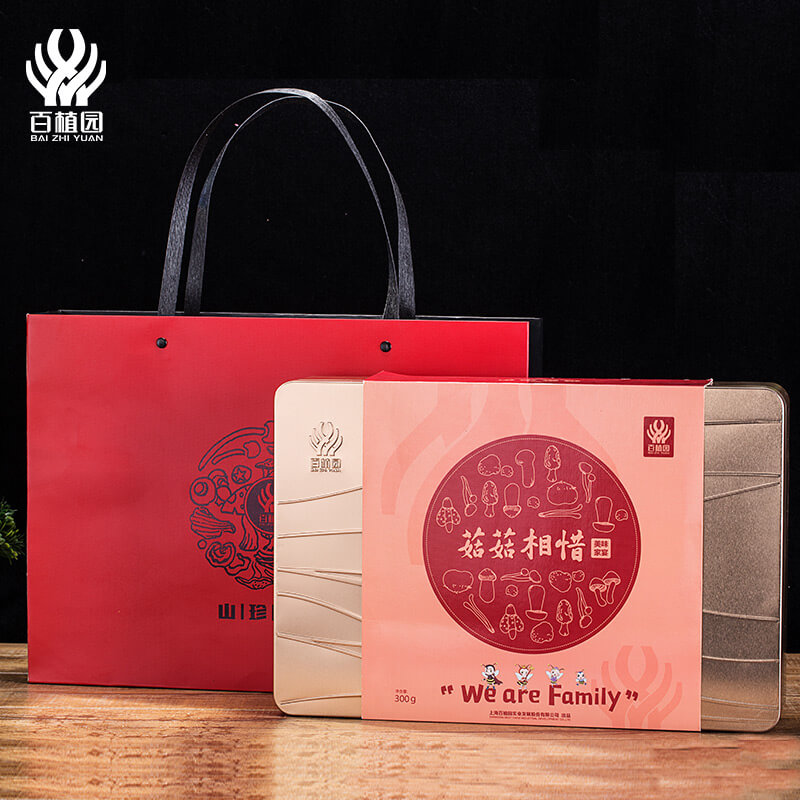 【百植园】菇菇相惜/家宴（铁盒装300g）