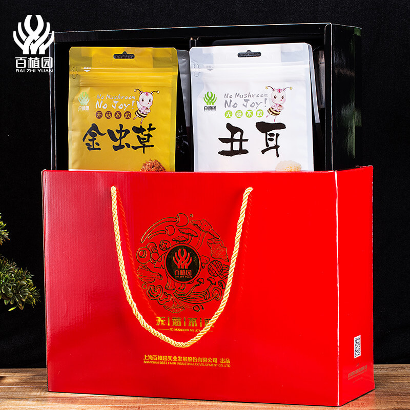 【百植园】无菇不欢 整装礼盒800g/盒