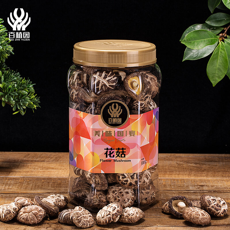 【百植园】精选花菇  300g/瓶