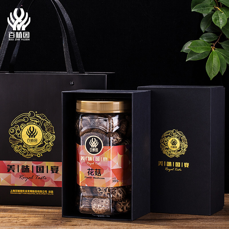 【百植园】精选花菇  300g/瓶