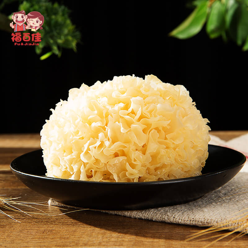 【福百佳】古田银耳 丑耳干货白木耳新鲜雪耳莲子羹糯正宗无硫250g/瓶助农扶贫