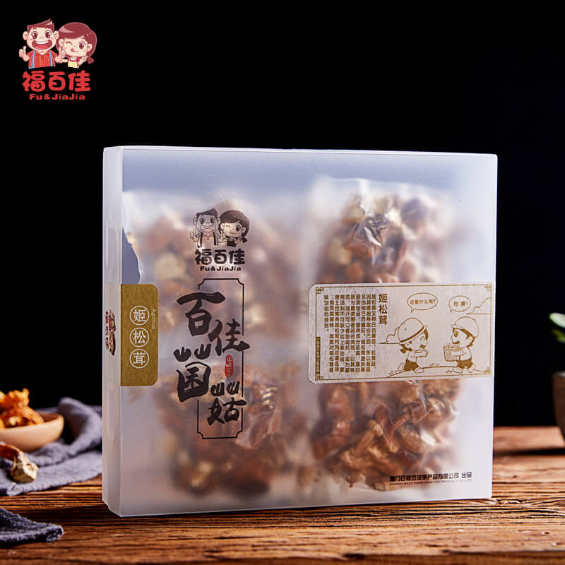 【福百佳】姬松茸 野生菌菇云南特产新品干货包邮 野生菌松茸 120g/盒