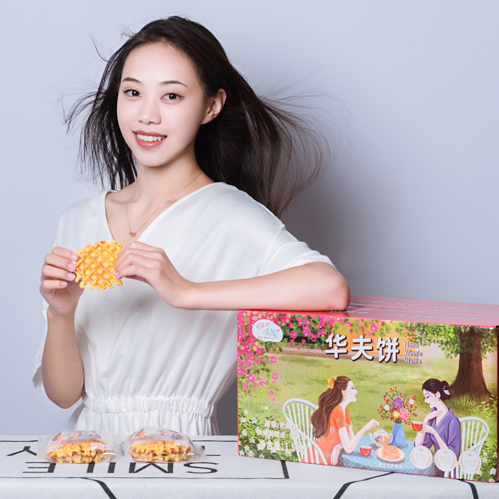 娜娜温妮华夫饼2袋装 进口原料 松软Q弹 蛋香浓郁 营养早餐美味下午茶 休闲零食